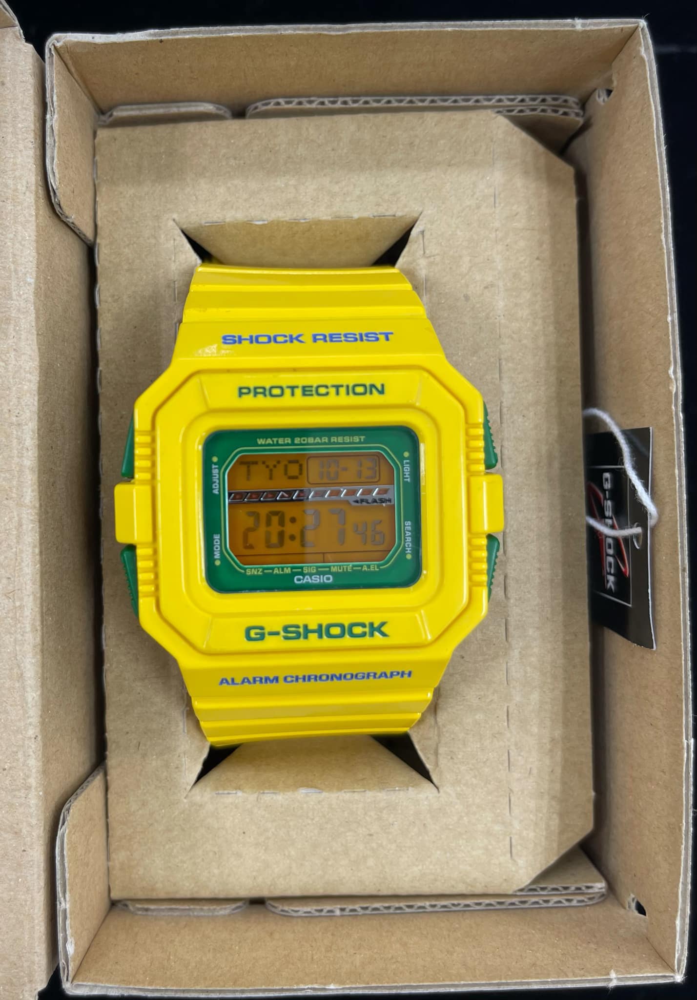 G-SHOCK GLS-5500CC-9JFイエローグリーン | ヤマダウェブコム