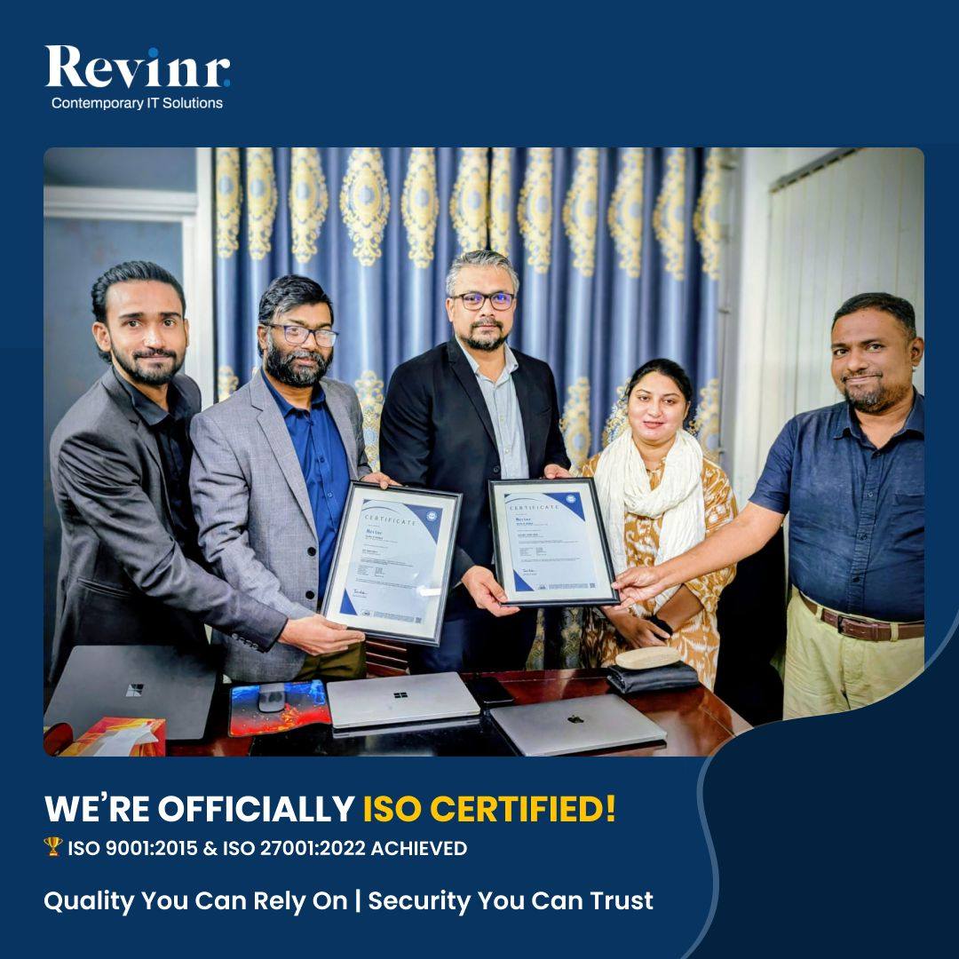 revinr - 🎉 Proud Moment for Revinr IT Ltd! 🎉 We’re... | Facebook