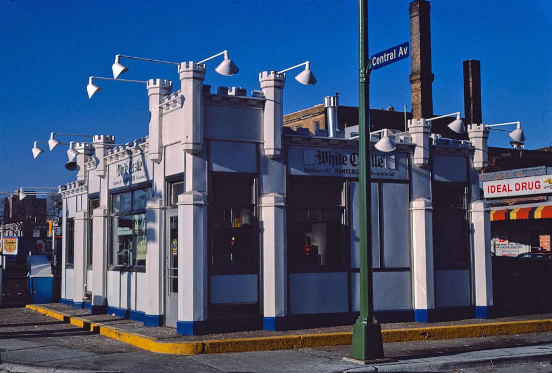 White Castle located at 329 Central Avenue SE, Minneapolis, MN. (1981)
