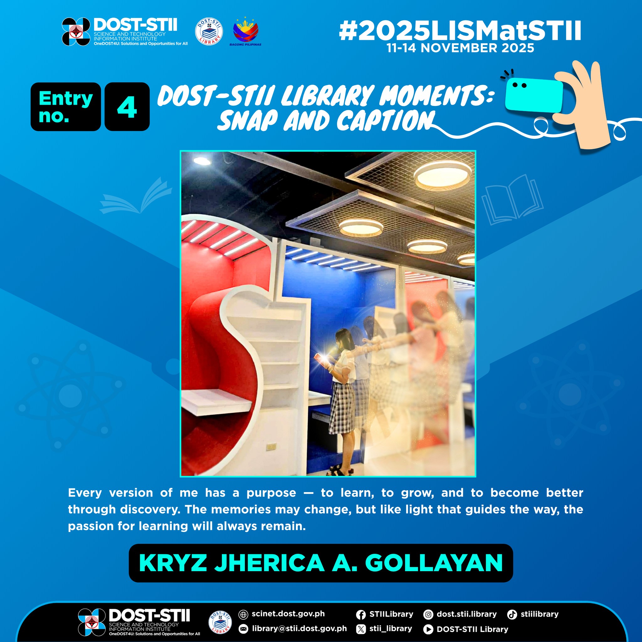 Science - Entry No. 4: KRYZ JHERICA A. GOLLAYAN If you want to join ...