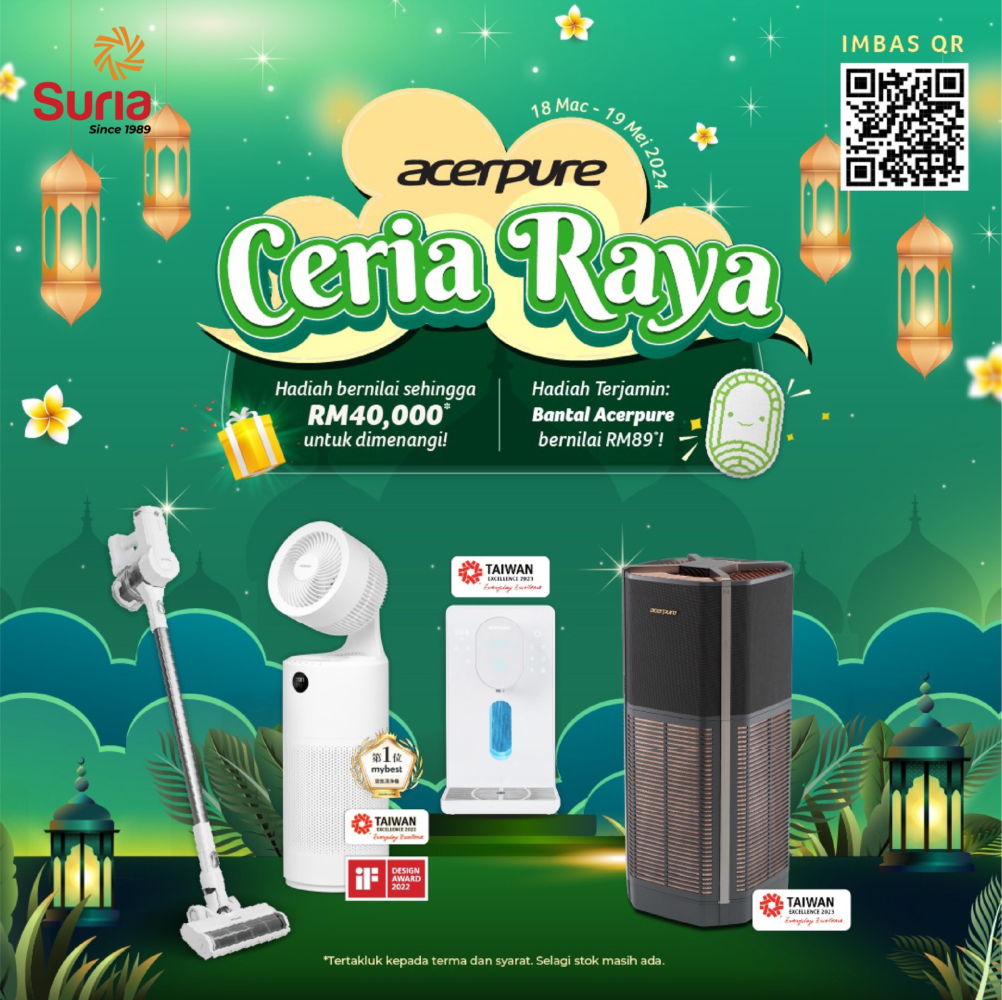 Raikan Raya tahun ini bersama... - Suria Jerai Electrical