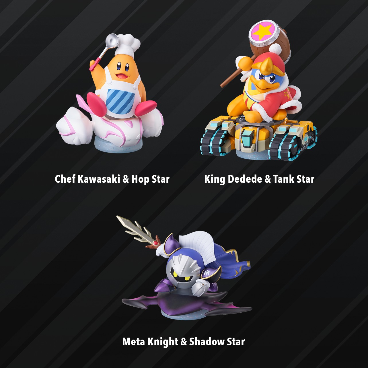 Three new #KirbyAirRiders amiibo figures are on the way! Meta  display picture 1
