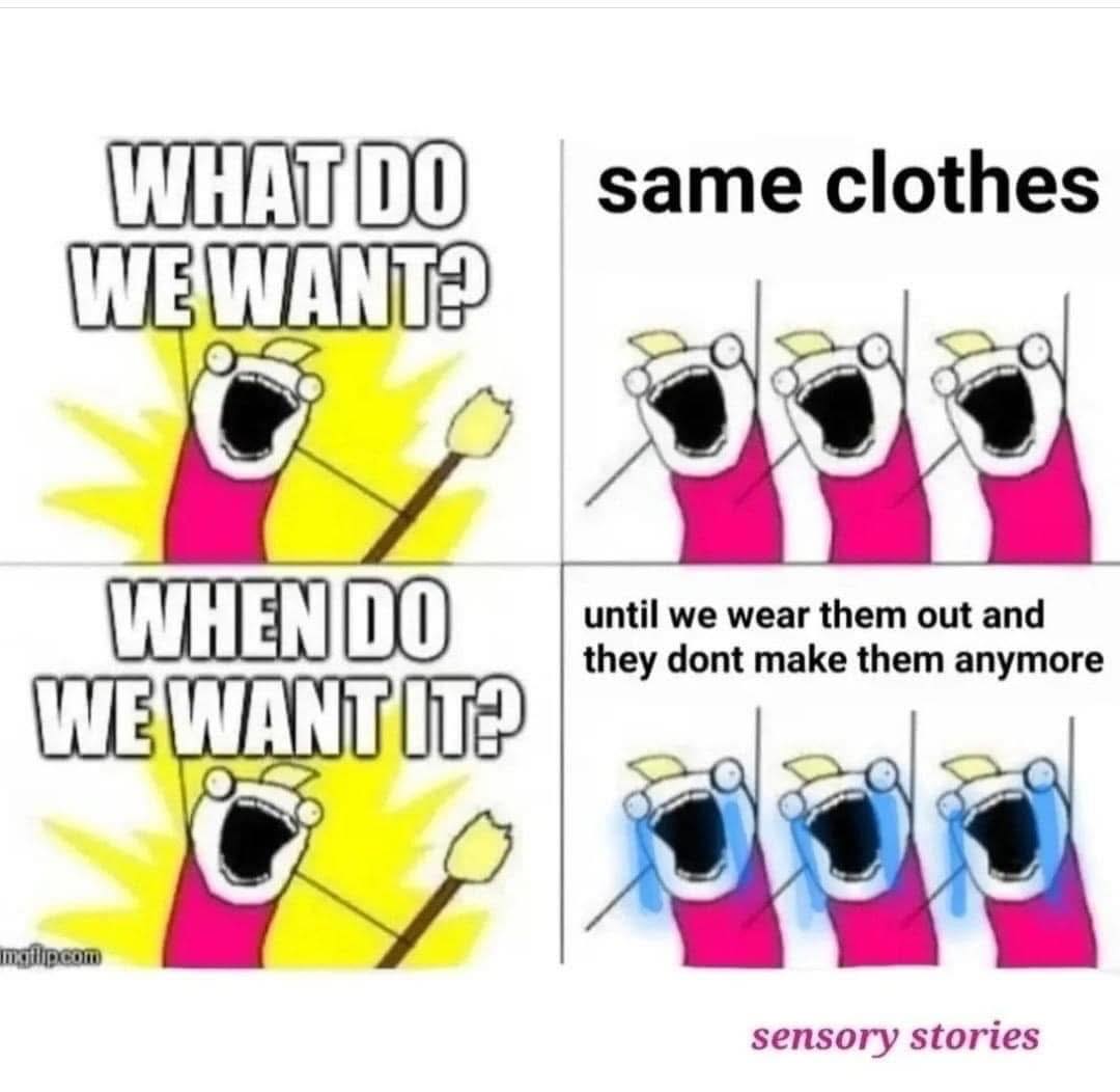 Comfy clothes are definitely... The Autistic Teacher Facebook