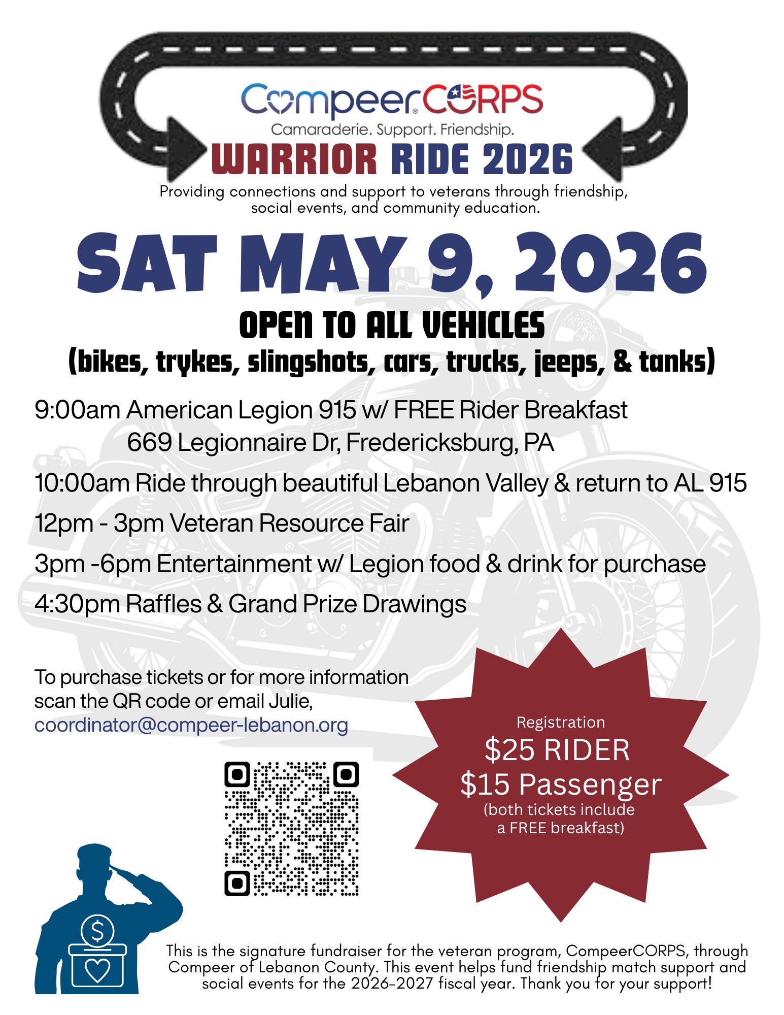 6th Annual Warrior Ride