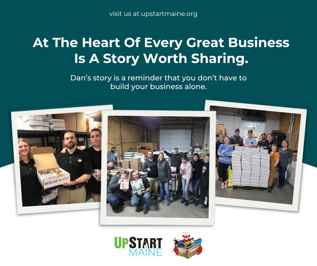 UpStart Maine - 𝐀𝐭 𝐭𝐡𝐞 𝐡𝐞𝐚𝐫𝐭 𝐨𝐟 𝐞𝐯𝐞𝐫𝐲 𝐠𝐫𝐞𝐚𝐭 𝐛𝐮𝐬𝐢𝐧𝐞𝐬𝐬 𝐢𝐬 𝐚... | Facebook