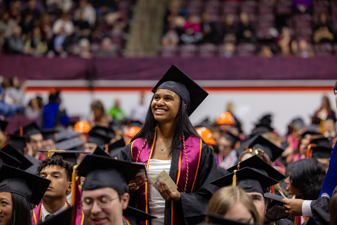 Fall 2025 University Commencement Ceremony at Virginia Tech