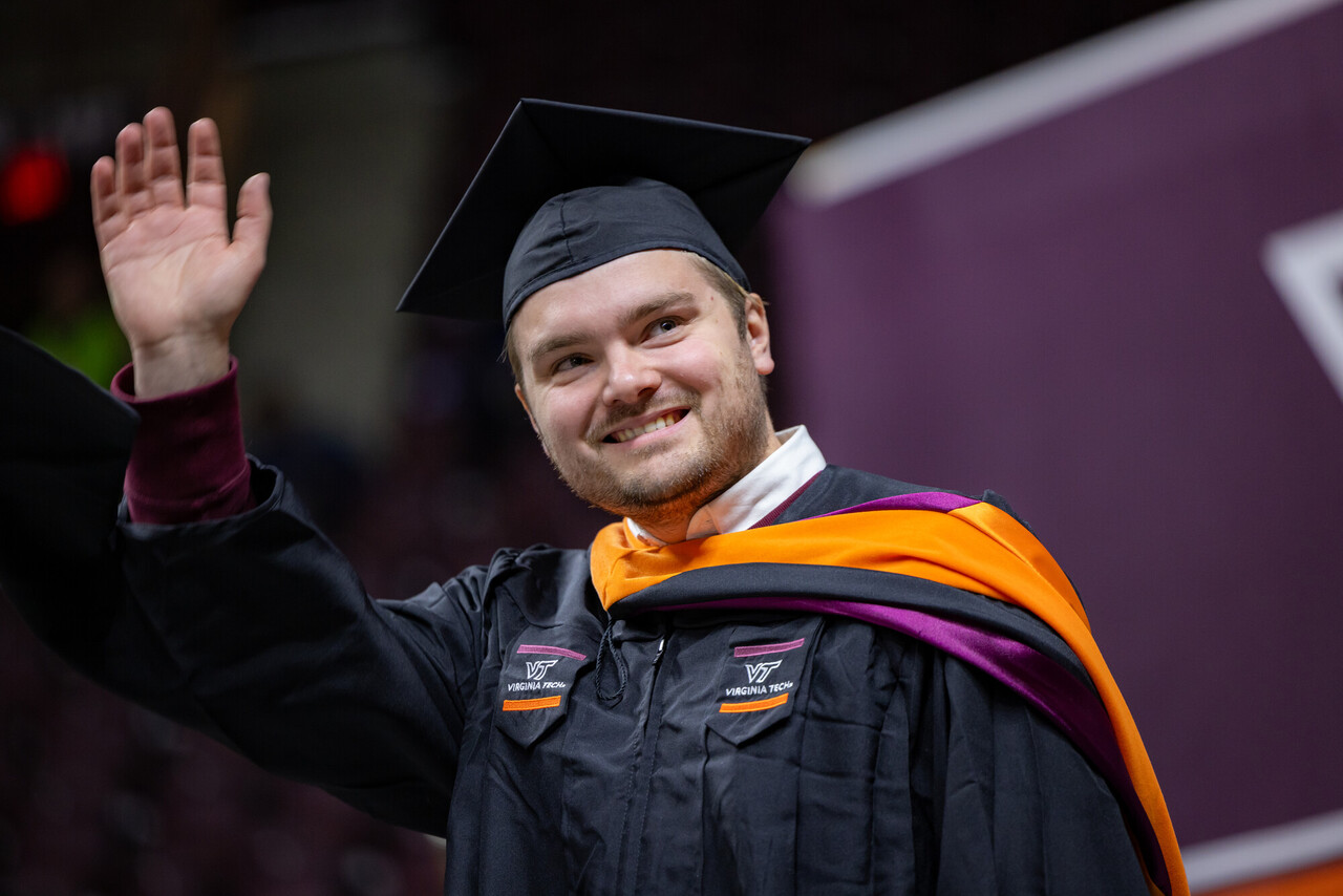 Fall 2025 Graduate School Commencement Ceremony at Virginia Tech