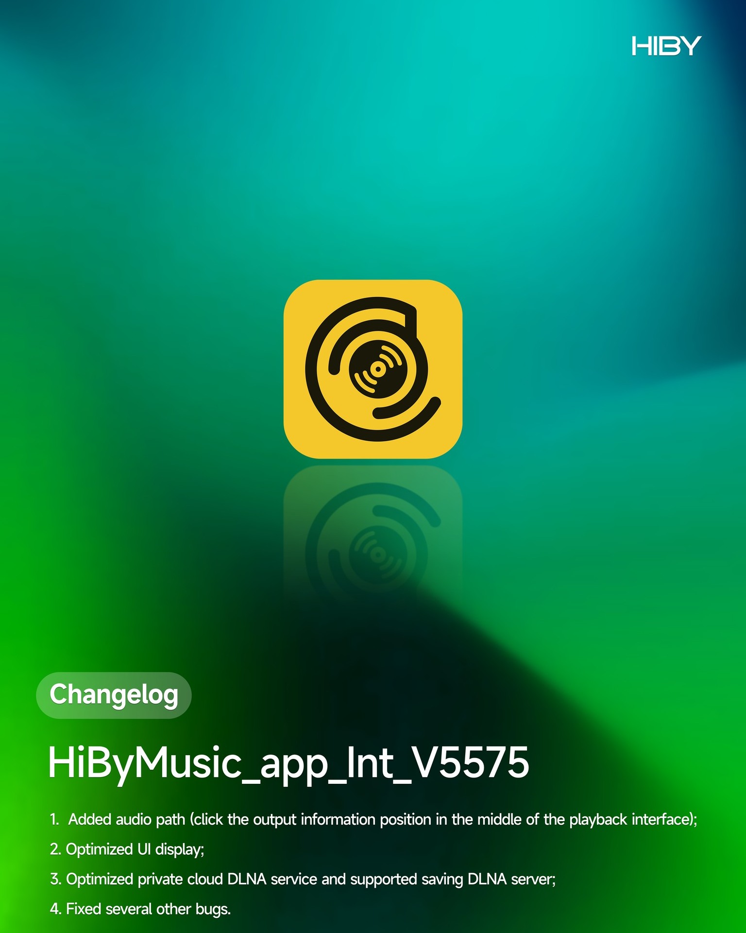 HiBy - 📣HiBy Music app version (4.3.1 International build 5575) update ...