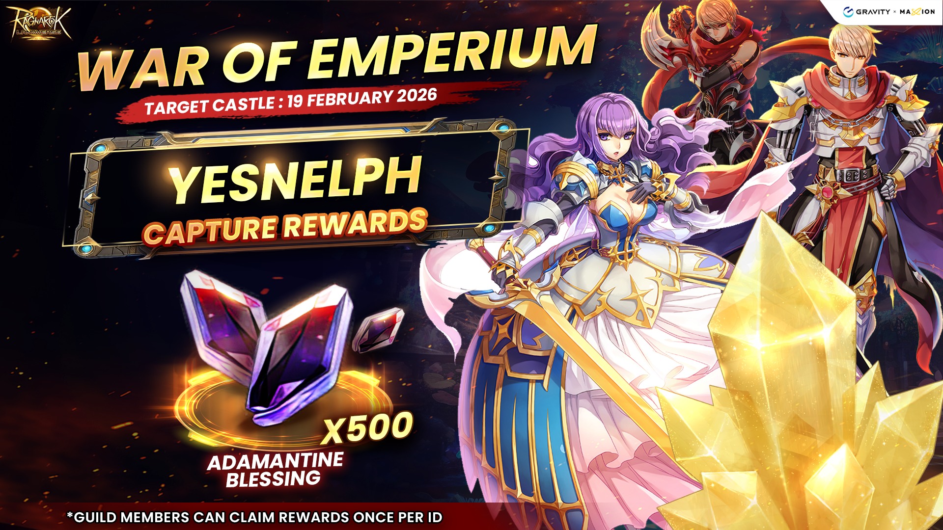 Ragnarok - 🏰 Yesnelph Castle Awaits Conquerors with a 500 Adamantine ...