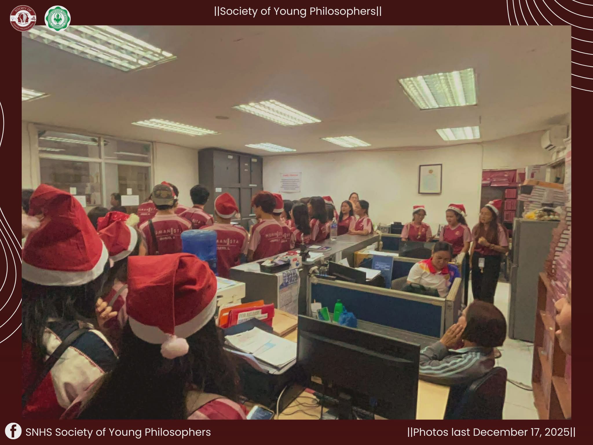SNHS Society of Young... - SNHS Society of Young Philosophers