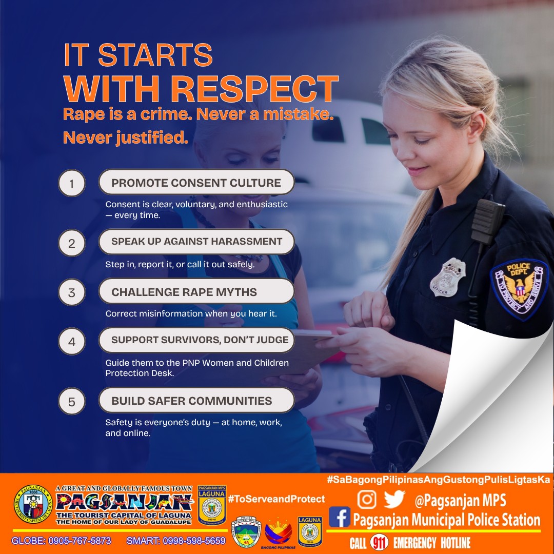 Pagsanjan - Infographics | Anti-Rape Awareness On October 27, at about ...