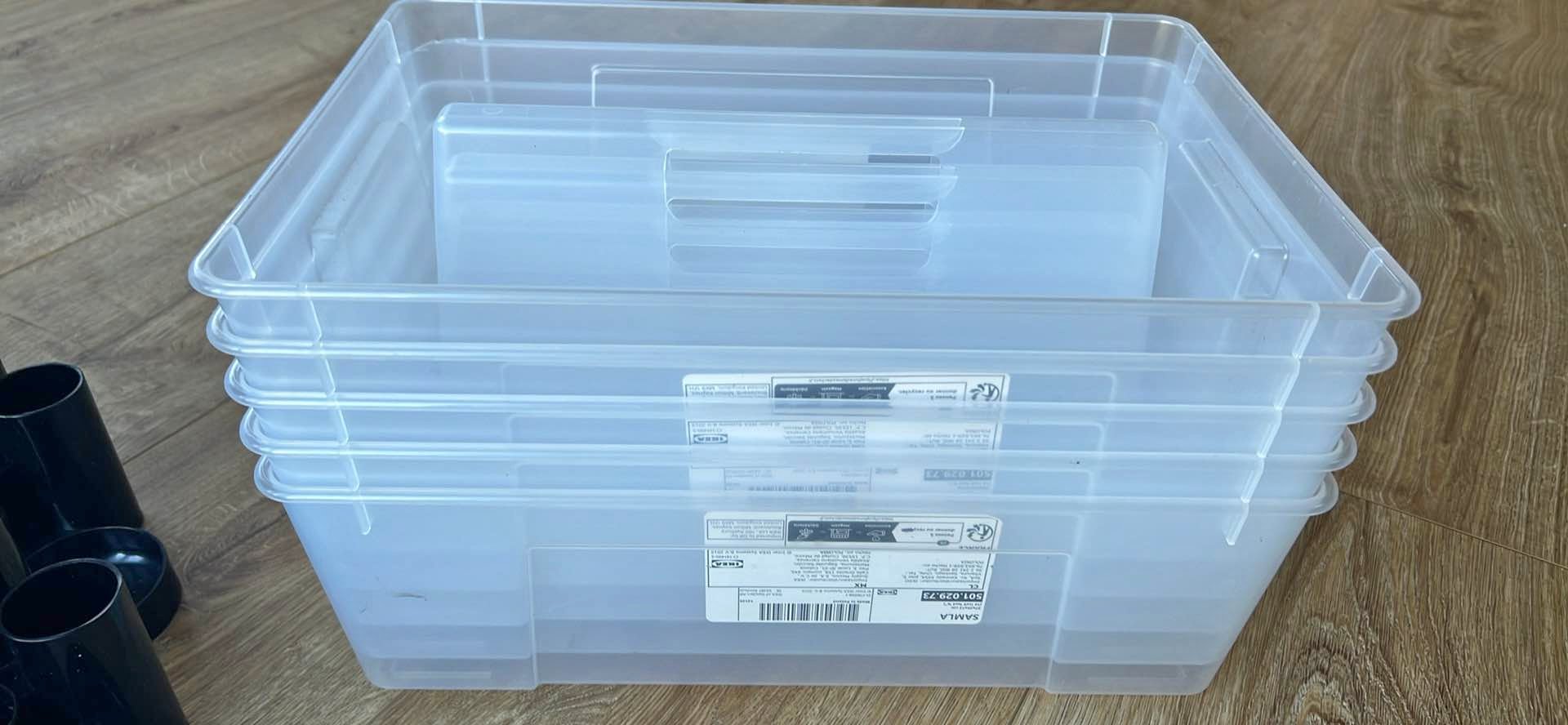 4x SAMLA ikea boxes - Storage Bins & Baskets - Emsworth | Facebook ...