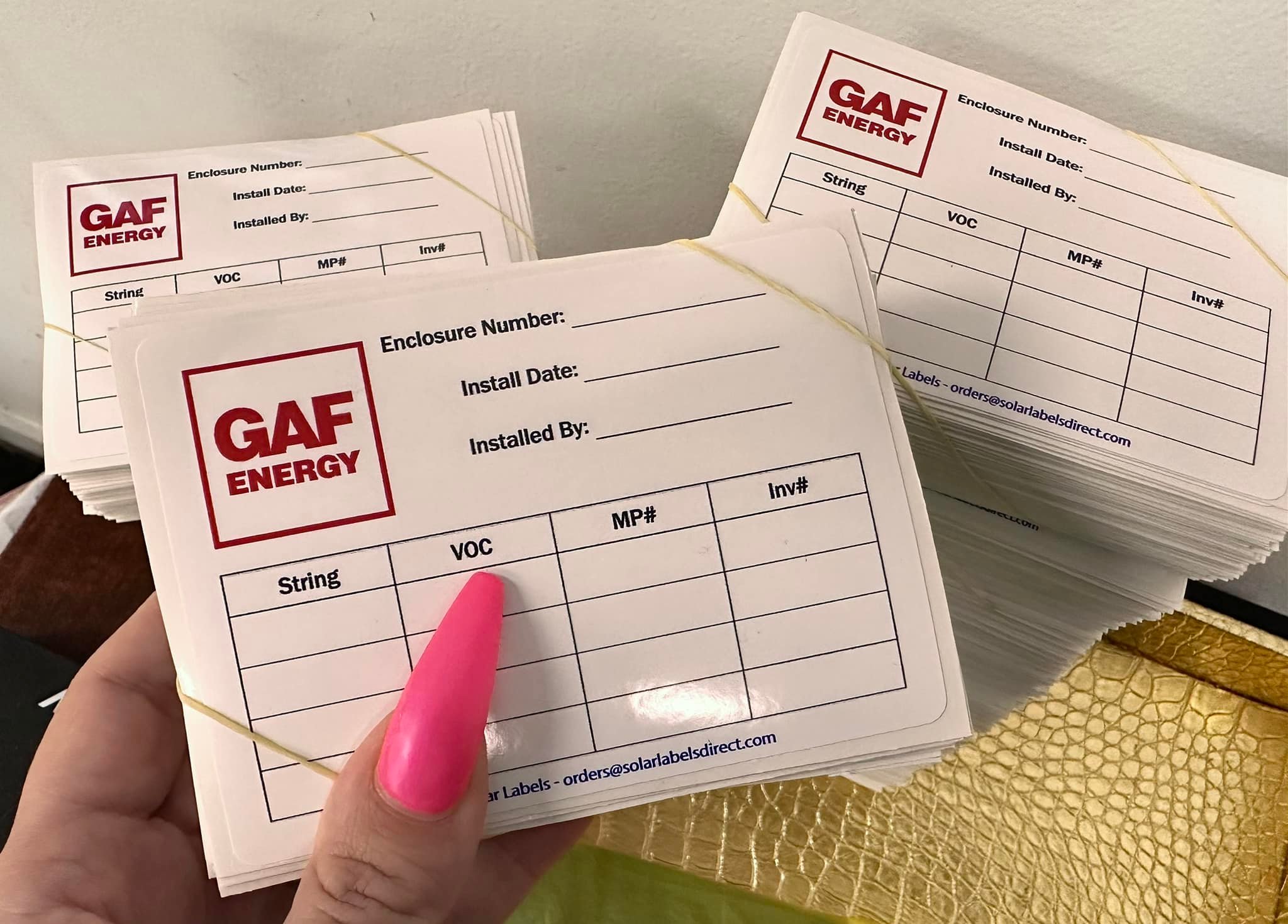 Solar PV Labels - All standard NEC compliant and custom... | Facebook