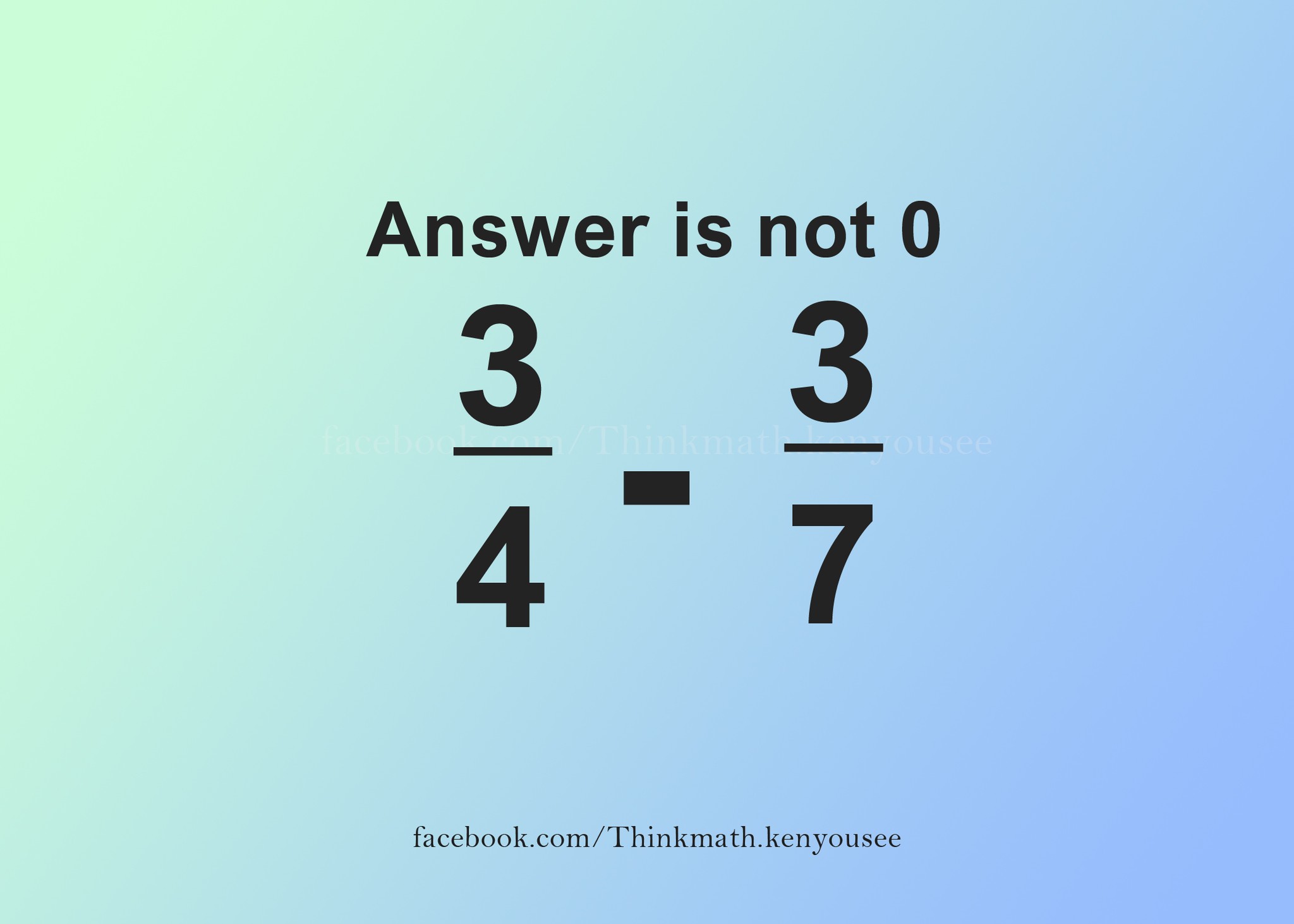 Ken you see - Here’s your daily math challenge, no... | Facebook