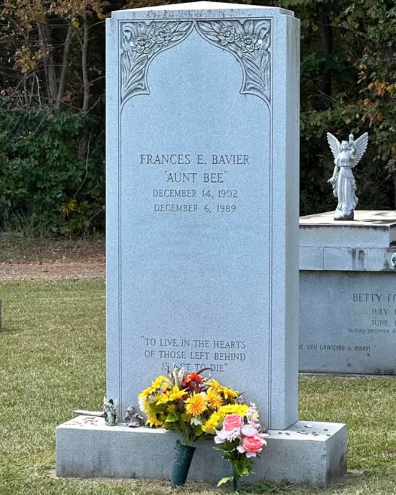 Al - Today, we visited the final resting place of Frances Bavier at ...