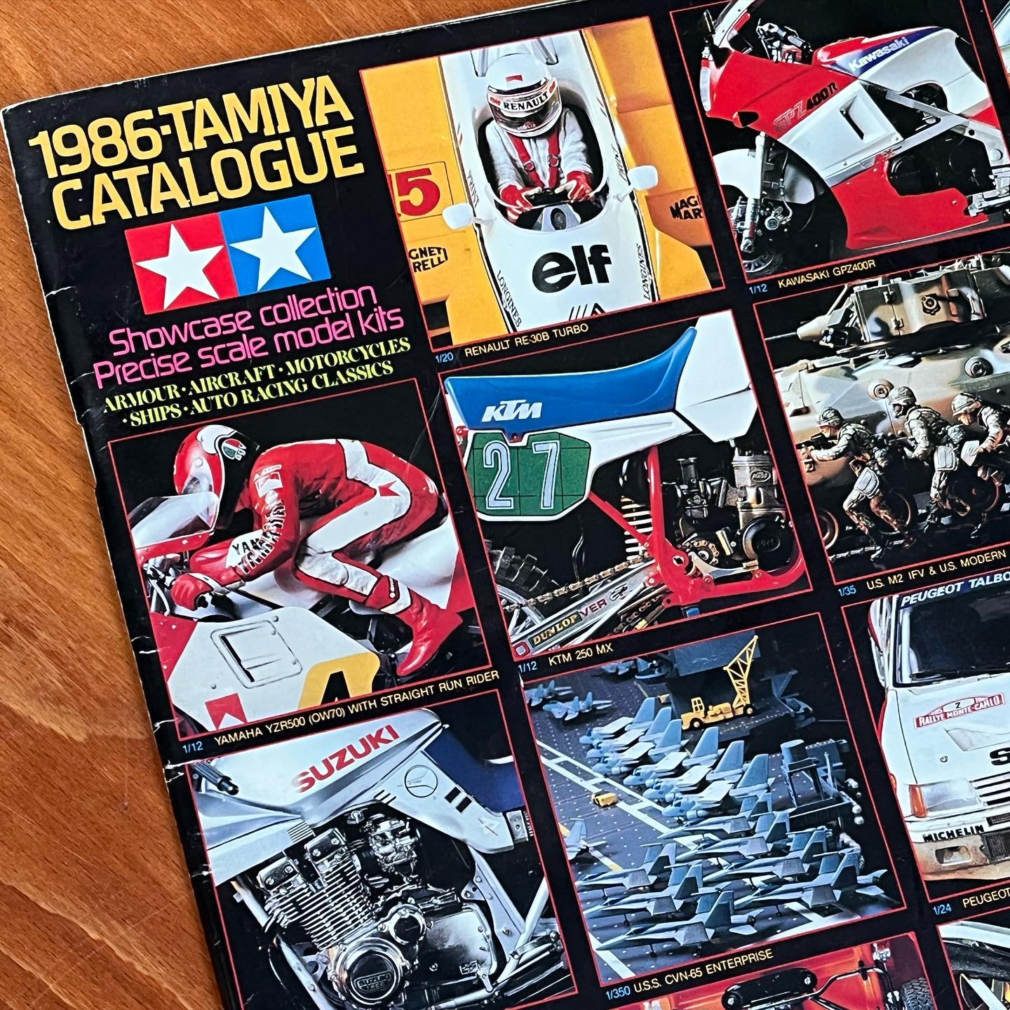 Tamiya catalogue 1976 and 1979