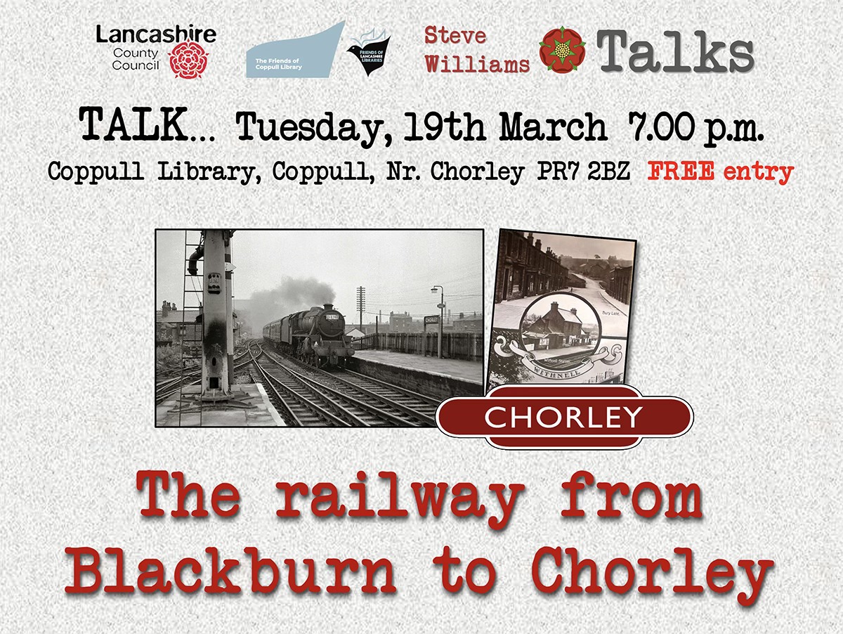 The Friends of Coppull Library have... - Steve Williams Talks