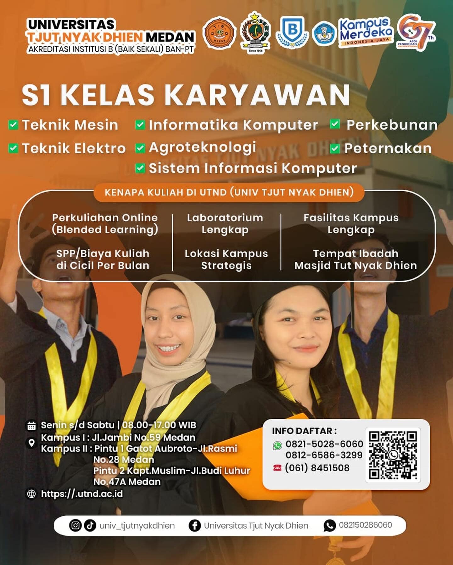 Universitas Tjut Nyak Dhien Medan | Medan