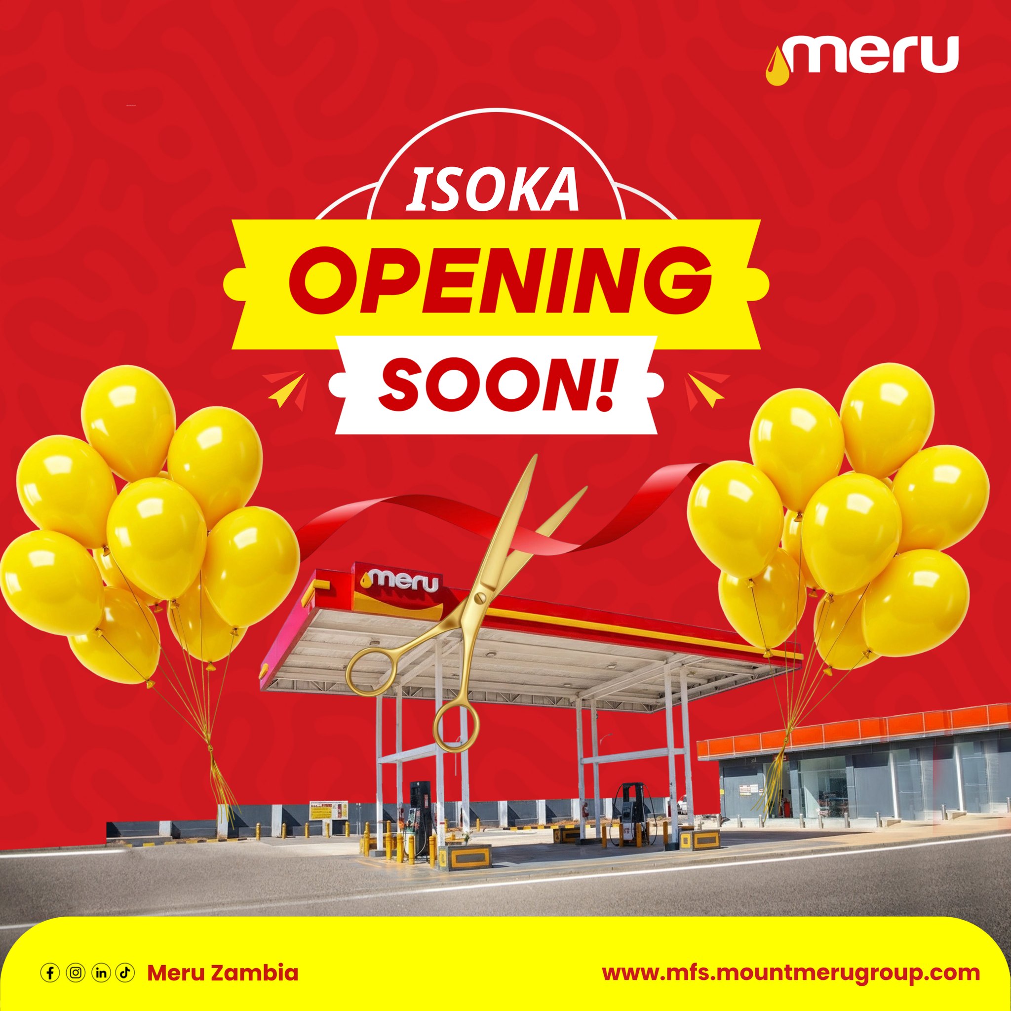 Meru - Great news, Muchinga Province! 🚀 Mount Meru Isoka Filling ...