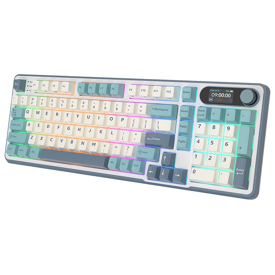 DataBlitz - HOT-SWAP CLOUDY TYPING! Royal Kludge RK-S98...