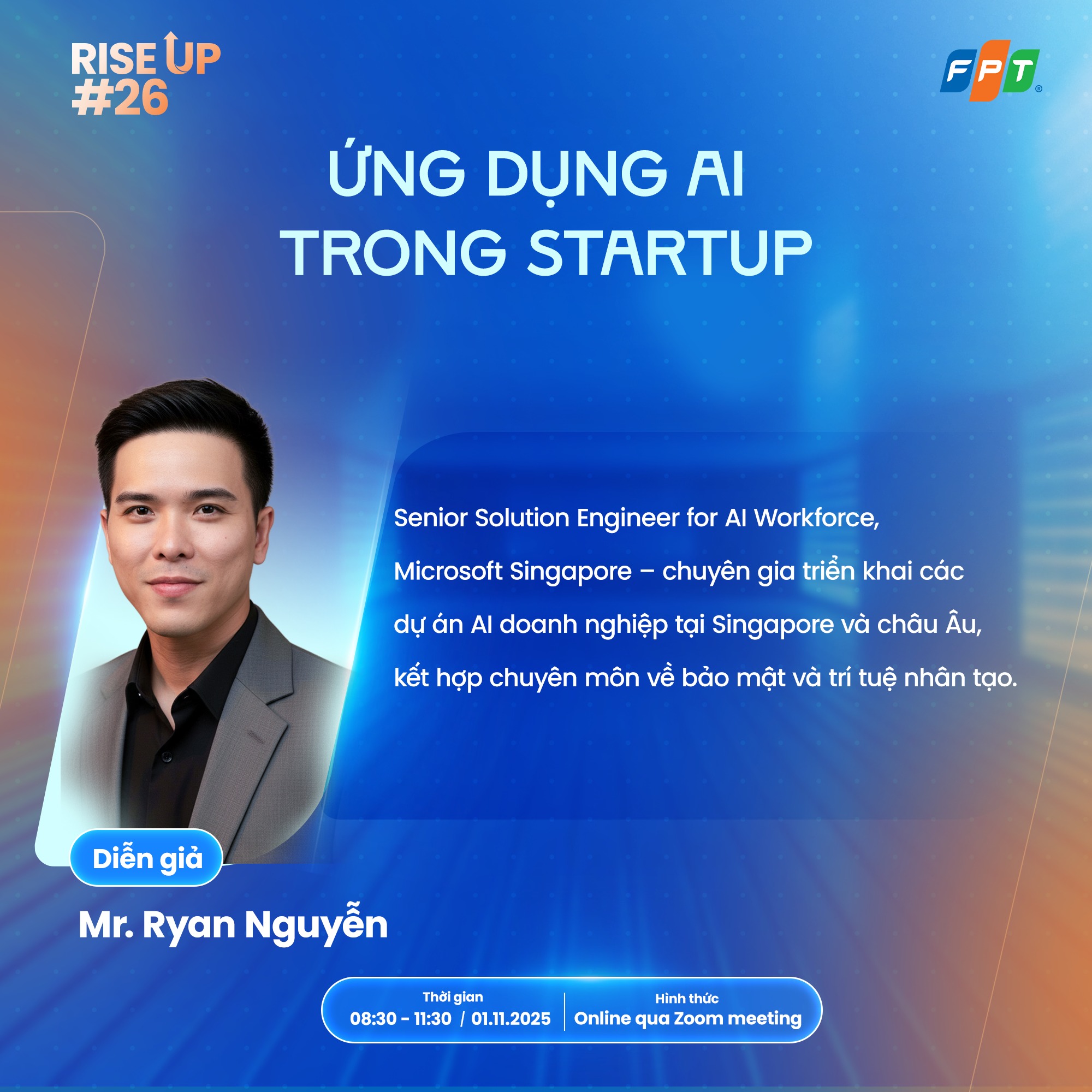 FPT - Mr. Ryan Nguyễn Senior Solution Engineer for AI Workforce ...