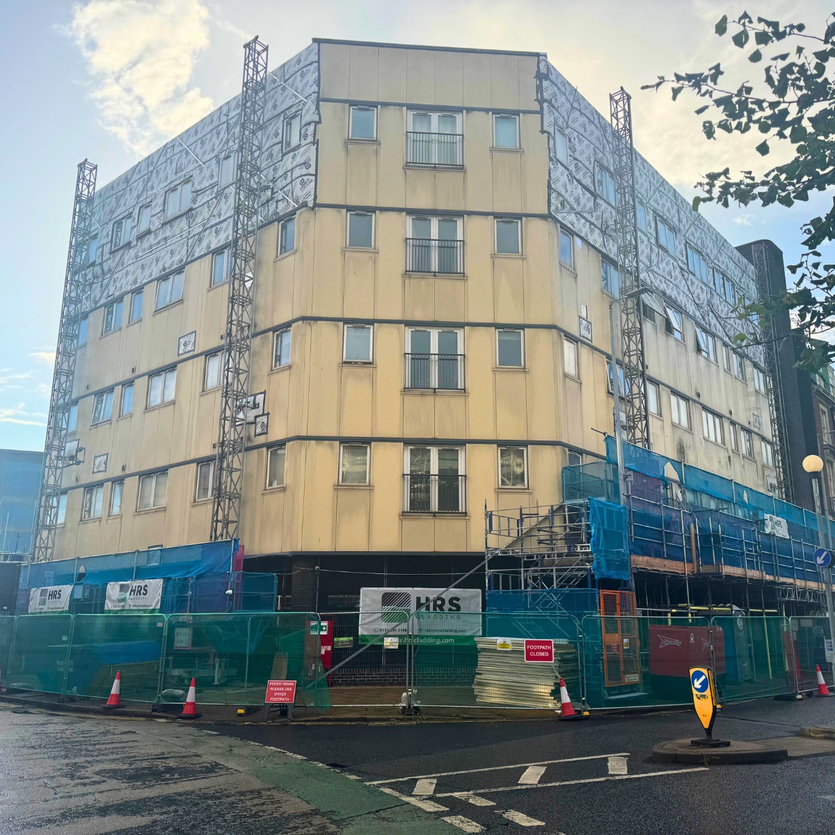 Pure - Kemley House – cladding remediation update 🚧 Progress continues ...