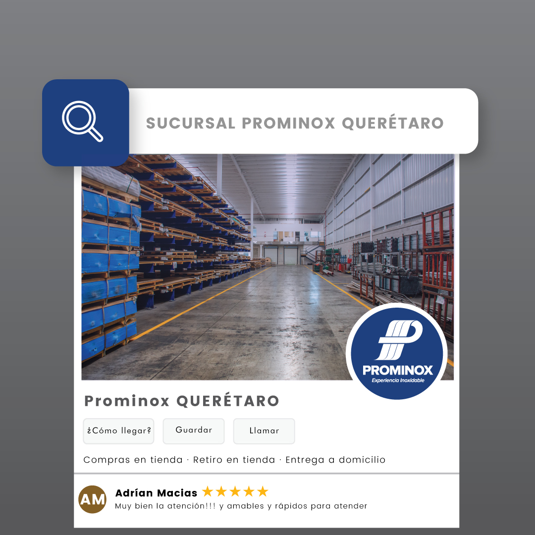 Prominox - ¿Necesitas material para tu proyecto? Visita la... | Facebook