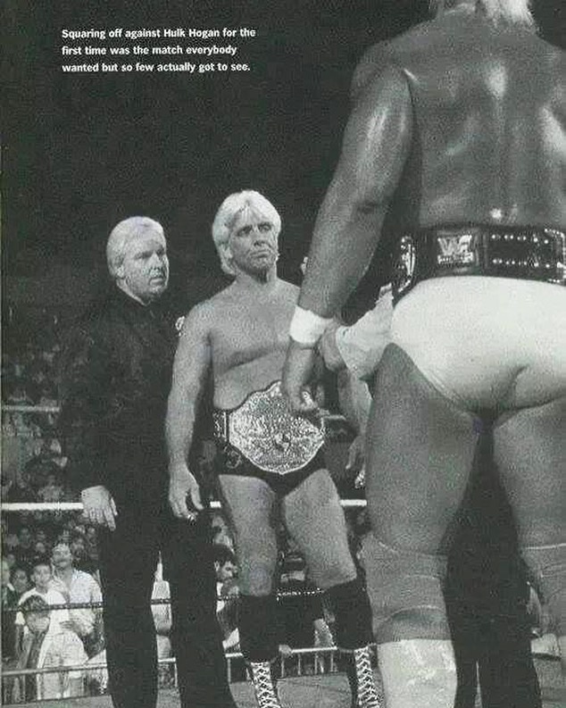 Hulk Hogan vs Ric Flair wrestling match history