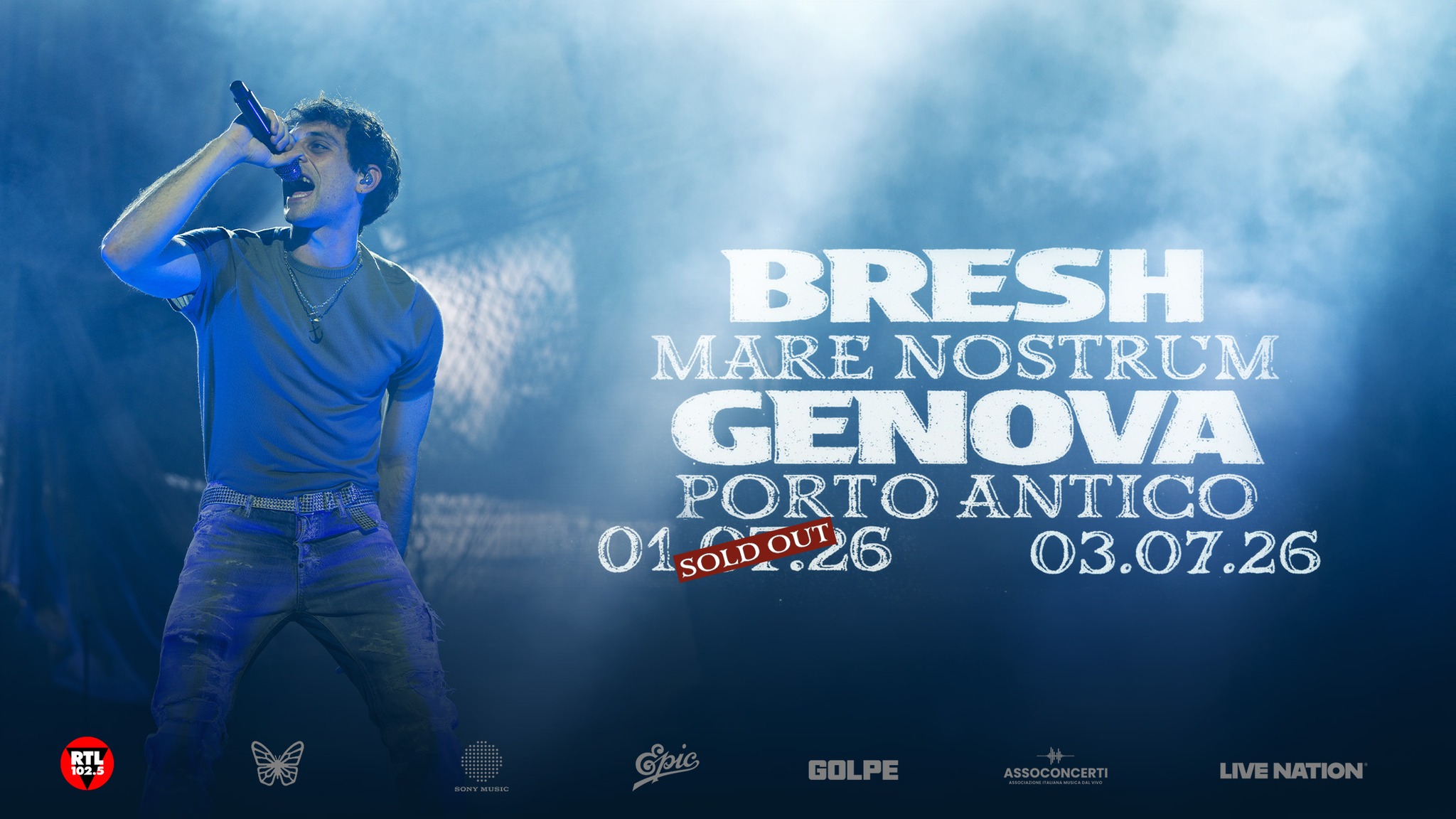 Bresh in concerto a Genova