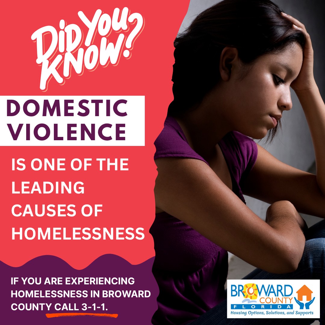 Broward - Did you know that domestic violence is one of the leading ...