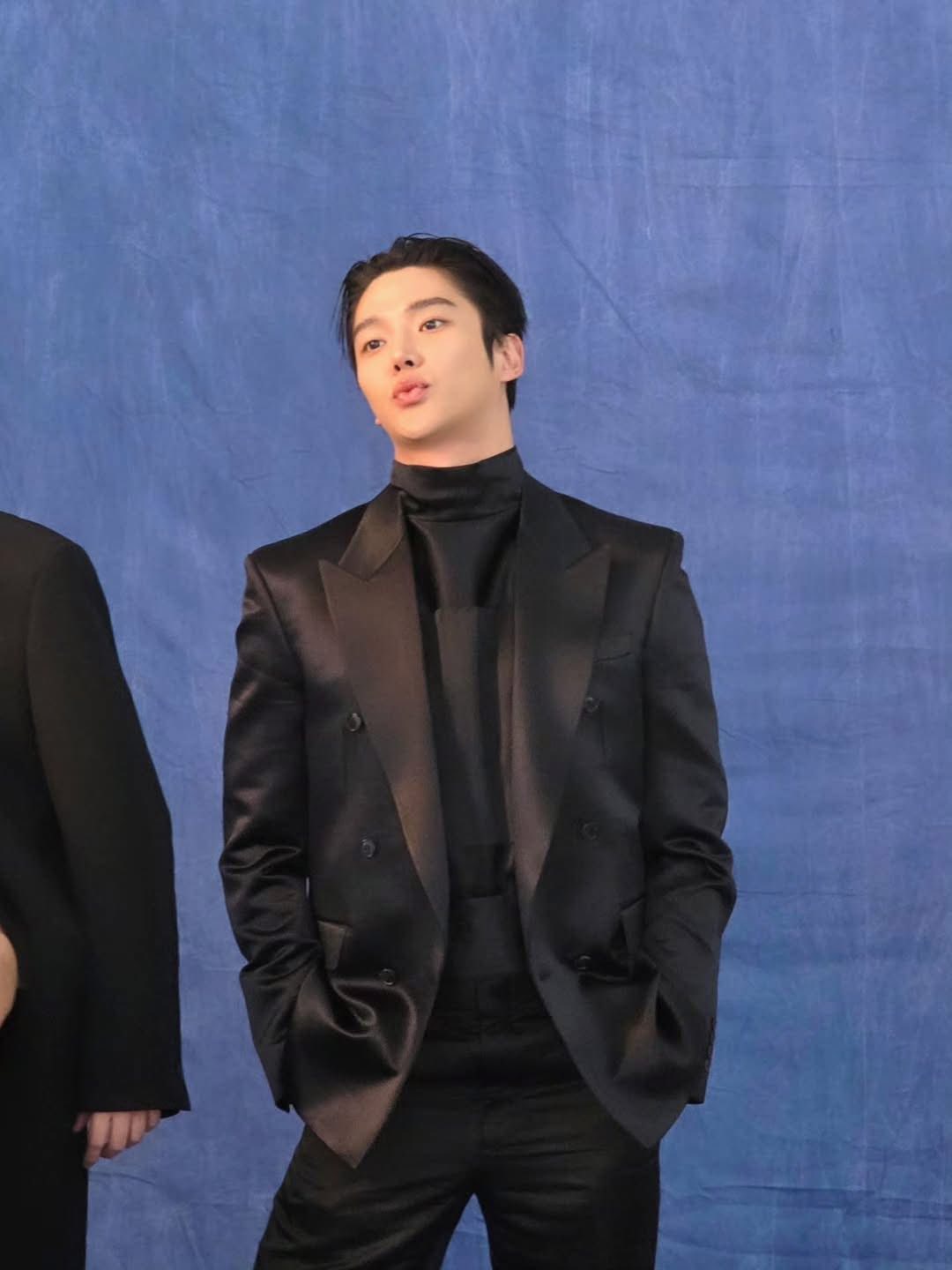 Rowoon's latest update in a black suit