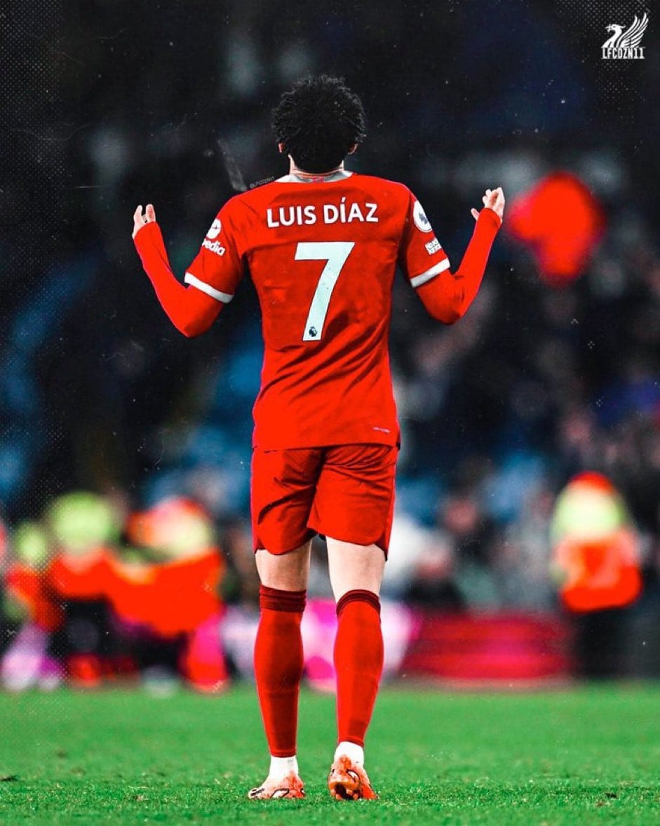 Luis Diaz will take the No.7 jersey ahead of the 2023-24 season