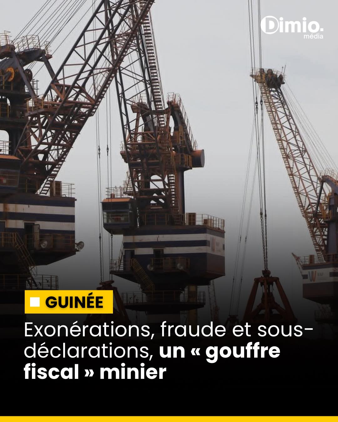 Dimio - #Guinée : exonérations, fraude et sous-déclarations, un ...