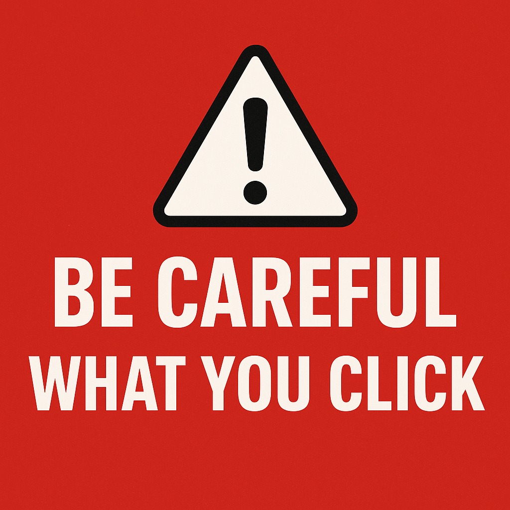 🚫 Be careful what you click online.... - Texas 67 Systems | Facebook