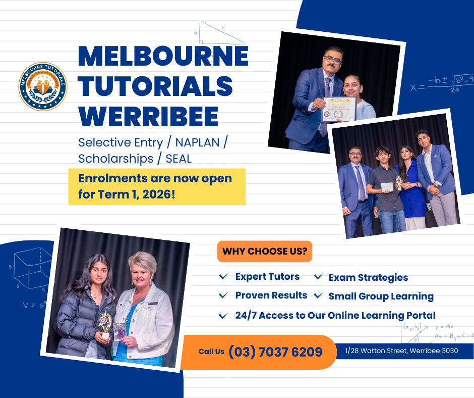Melbourne Tutorials Werribee | Werribee South VIC