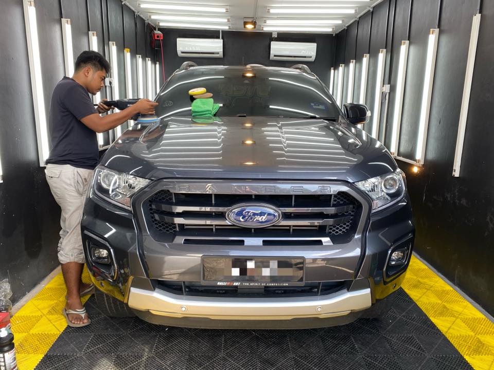 Master Clean - The Brand New Ford Ranger undergo surface... | Facebook