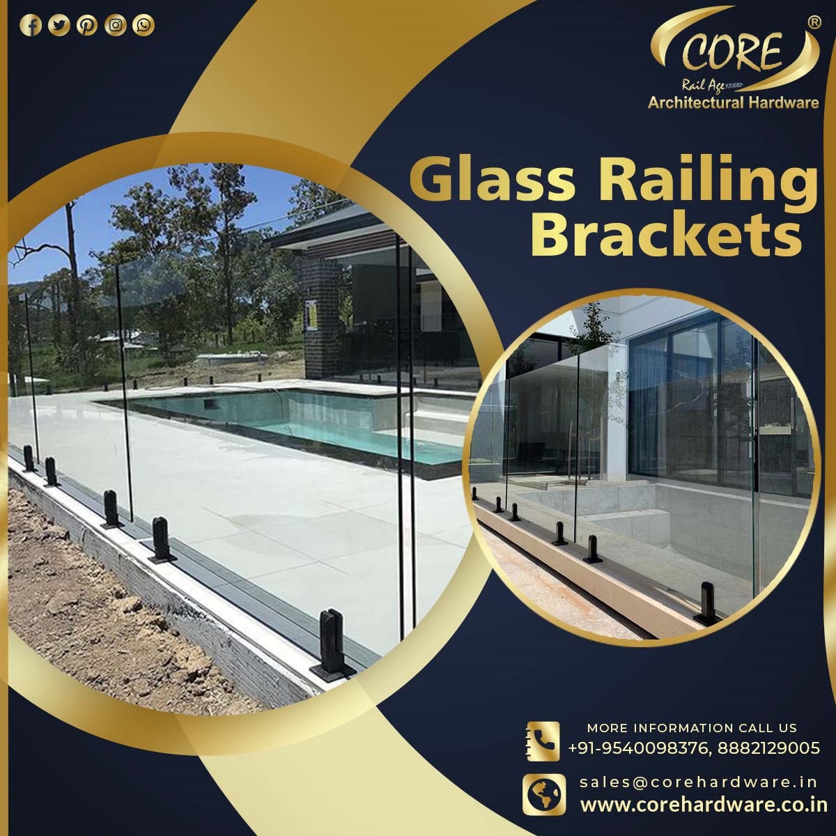 Upgrade your modern... - Core Architectural Railing Hardware | Facebook