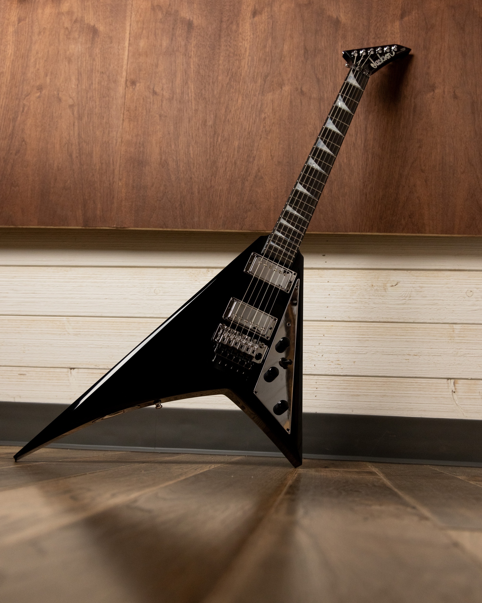 2007 Jackson Stars RR-J1E guitar in trans black