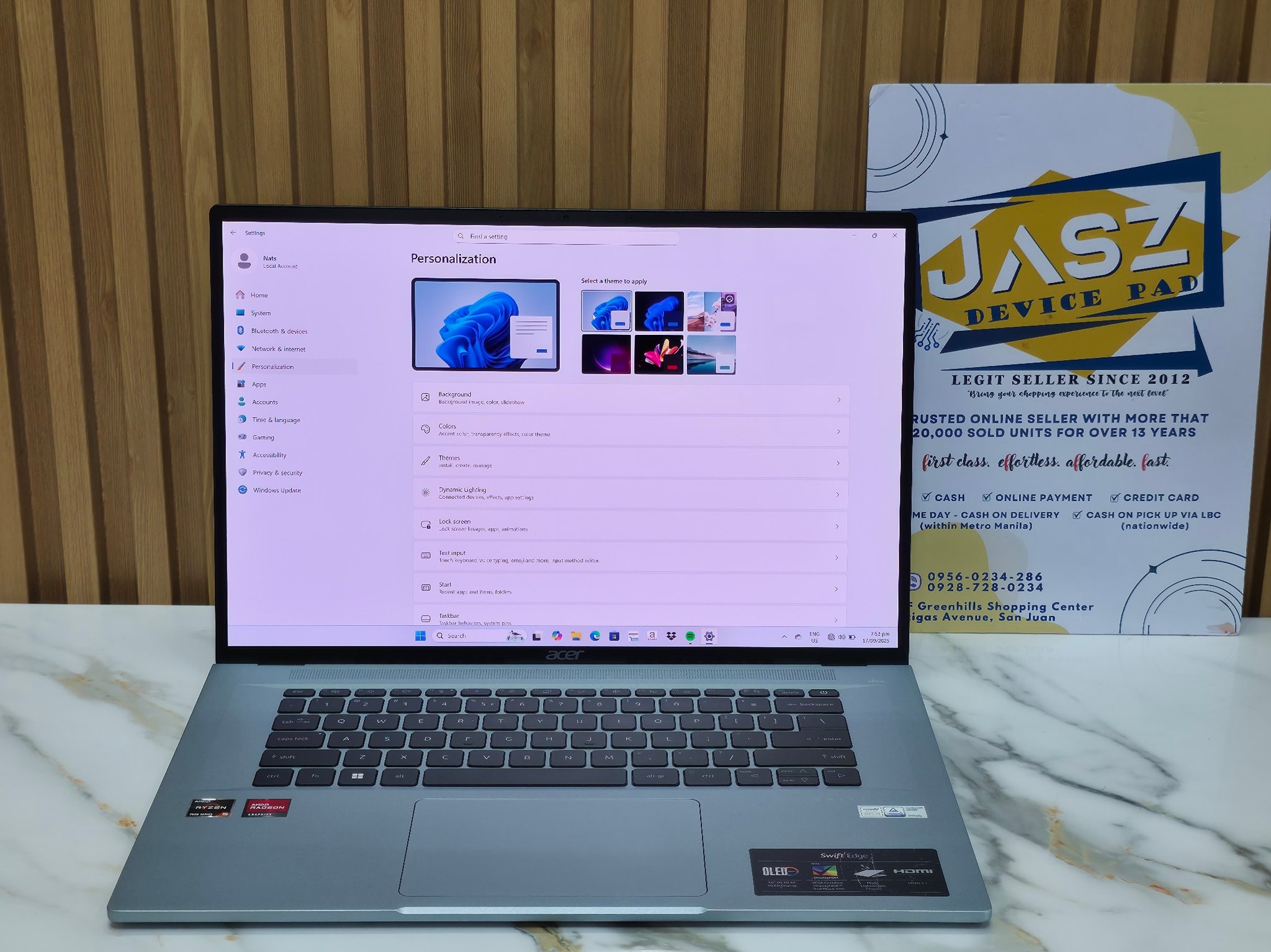 JASZ Device Pad - Acer Swift Slim Edge 16 SFE16-42-R4NV... | Facebook