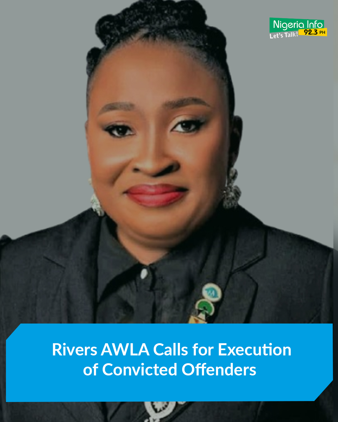 The Rivers State Coordinator of the... - Nigeria Info 92.3 PH | Facebook