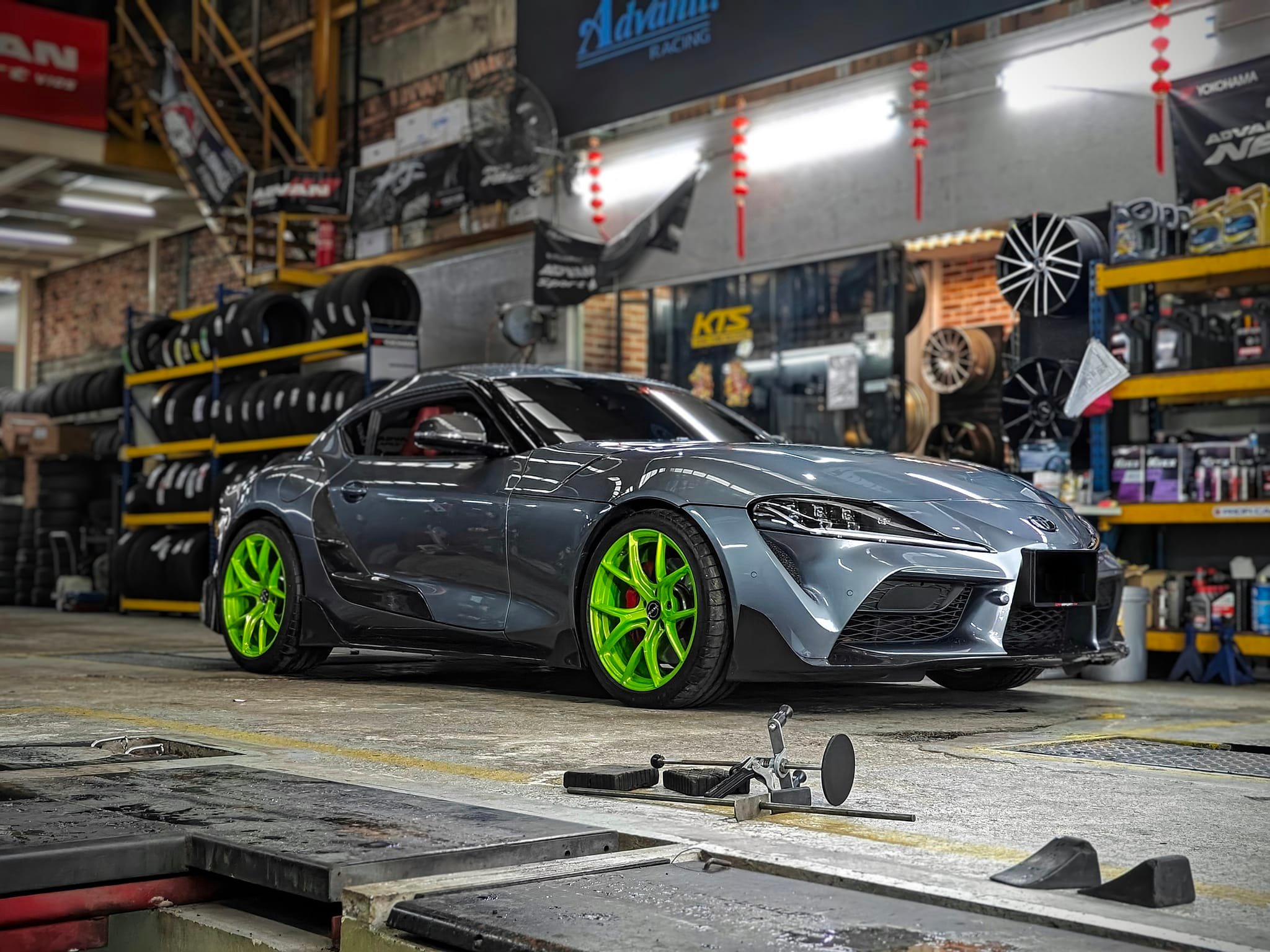 It catches up the eyes without the GT wing Kean Tyre Solution 