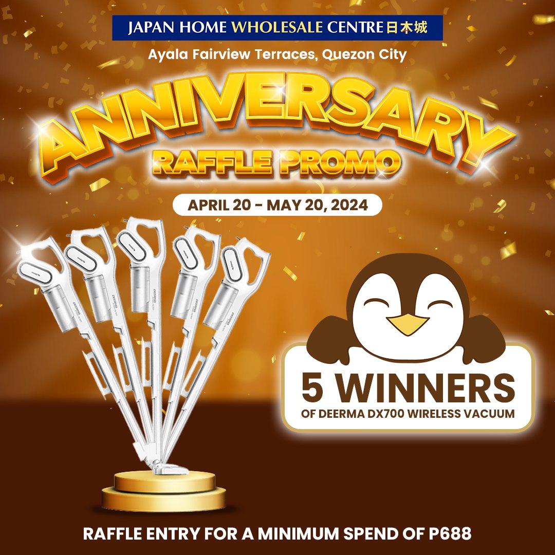 Win a Wireless Vacuum! We are... - Japan Home Centre