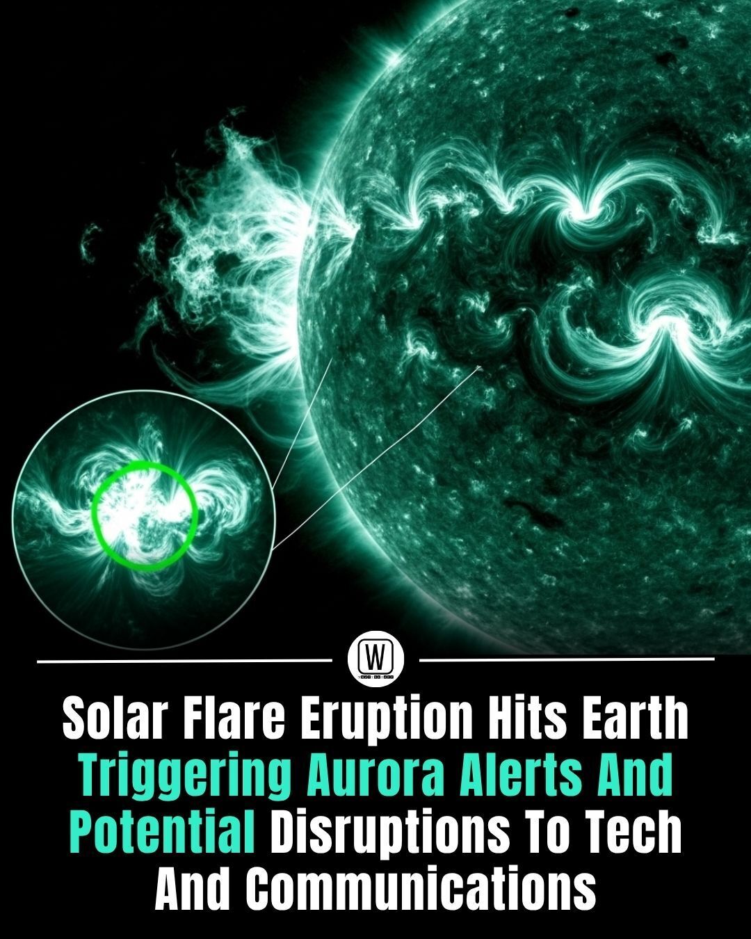 What - Sun just made a powerful move. A massive solar eruption has just ...