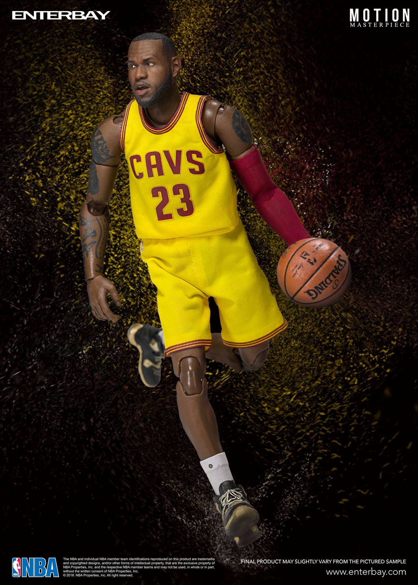 ENTERBAY 1:9 Motion Masterpiece 《LeBron James》&《Carmelo Anthony