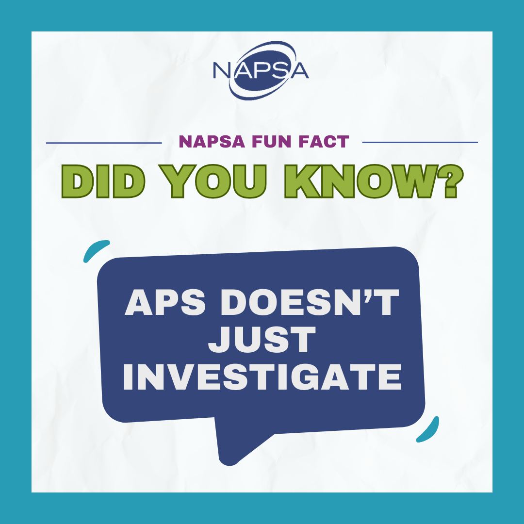🔎... - National Adult Protective Services Association (NAPSA) | Facebook