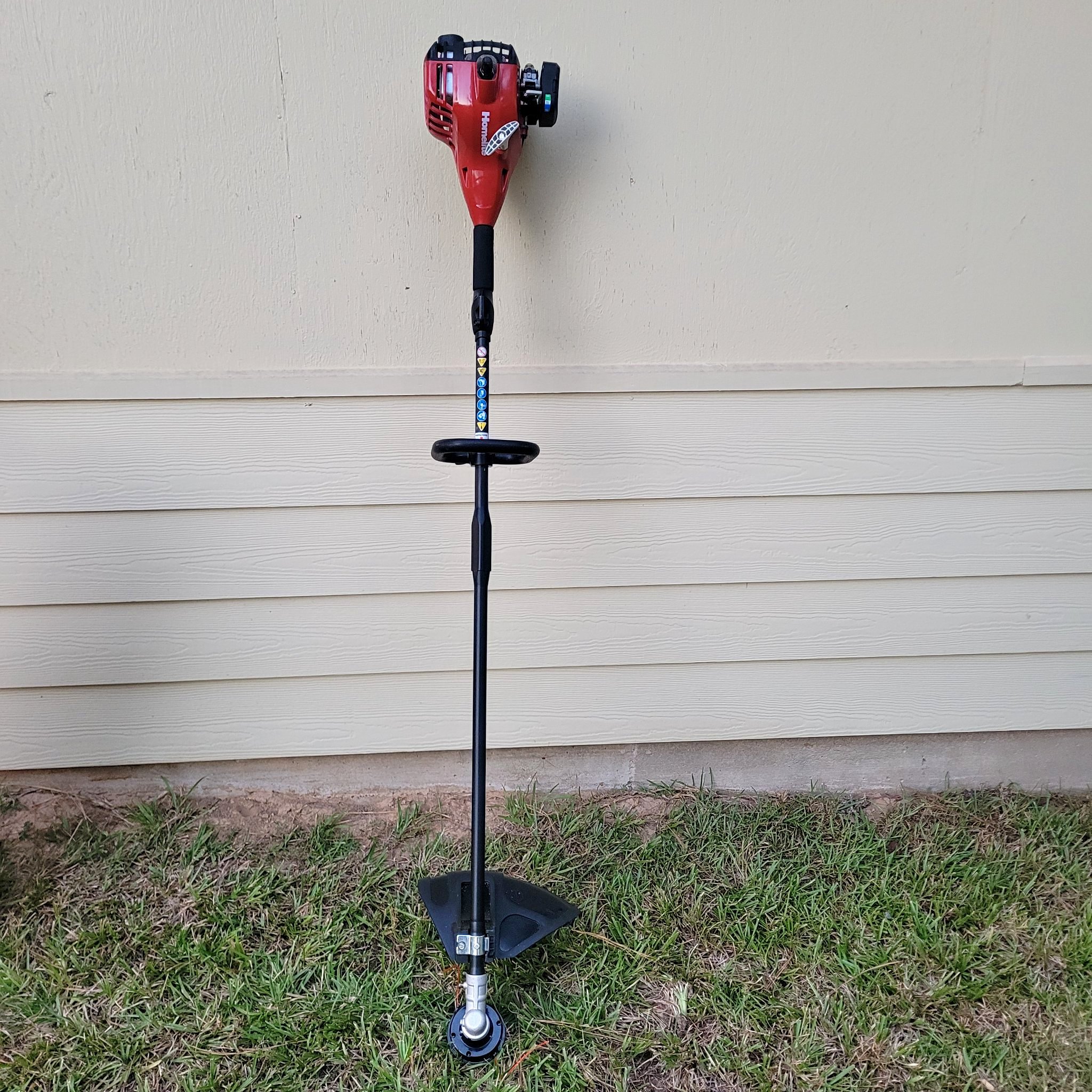 Homelite 2-Stroke 26 cc Straight Shaft Gas Trimmer Weed Eater Trimmer ...