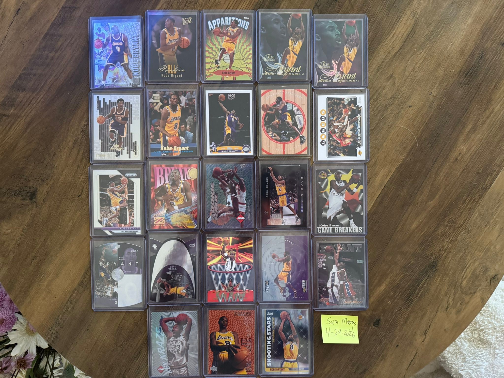 Kobe lot of 23 cards for sale