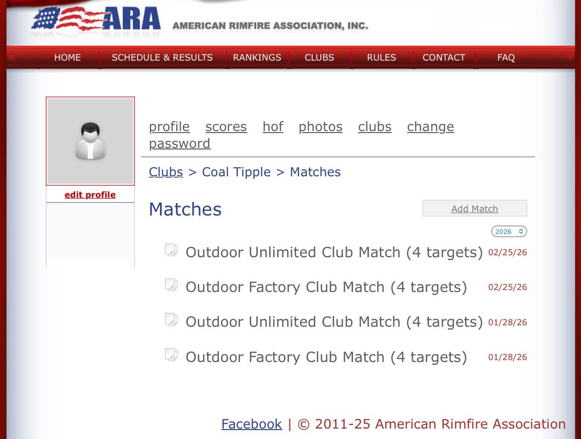 In addition to our weekly ABRA... - Coal Tipple Rimfire Range | Facebook