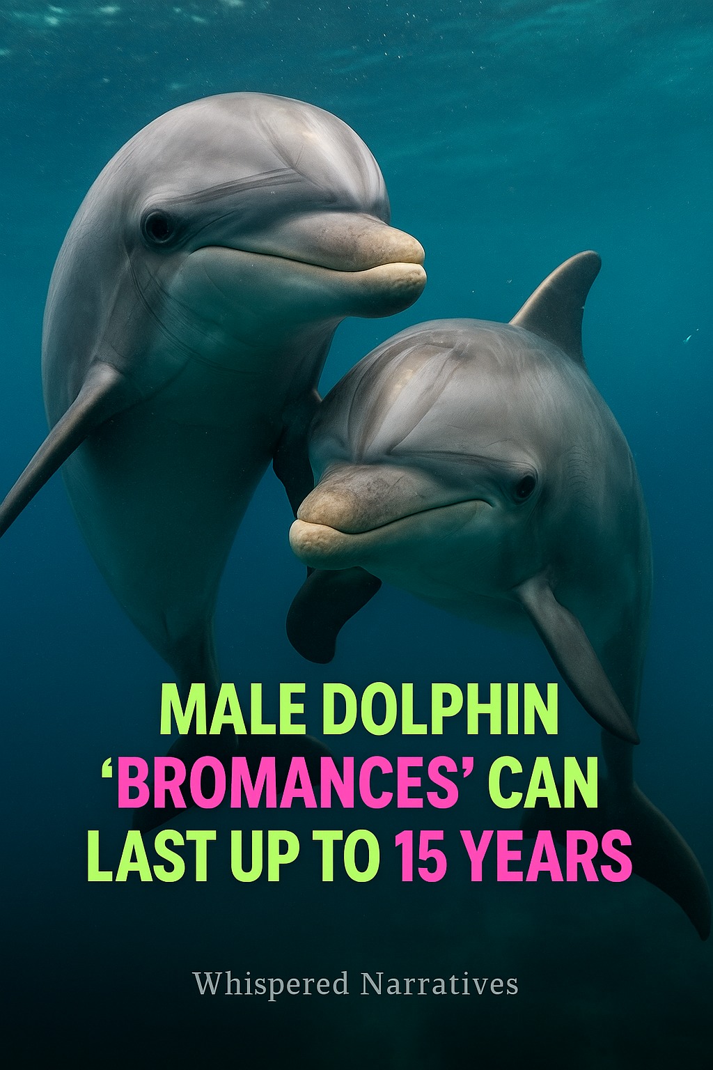 Whispered - 🐬💙 Did you know dolphins have “bromances”? In Shark Bay ...