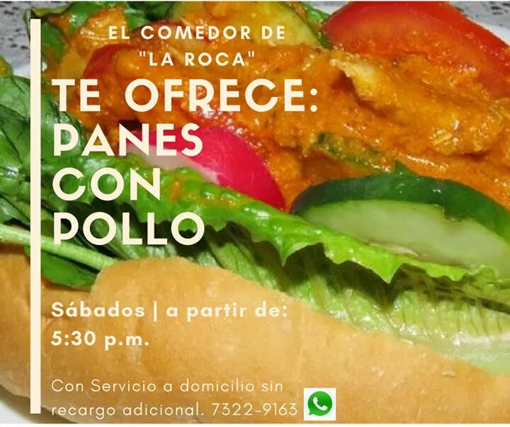 Panes con Pollo TRADICIONALES.... - Comedor - 